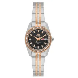 Relógio Feminino Automático Orient Prata NH6MM006 P1SR