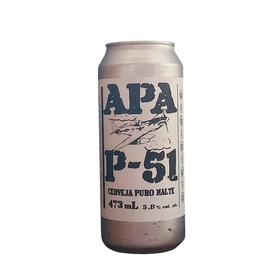 Cerveja Yellow Bird P-51 American Pale Ale 473 ml