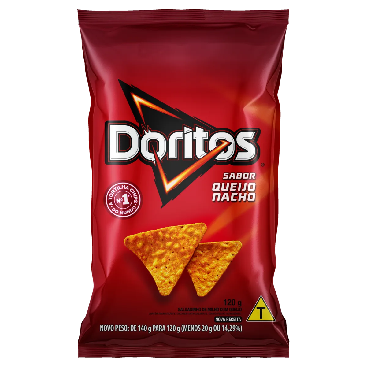 Salgadinho de Milho Queijo Nacho Doritos Pacote 120g