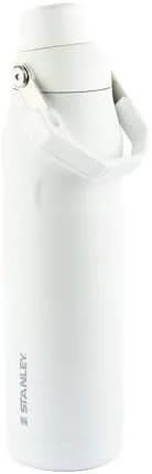 Stanley - Garrafa de Água Aerolight com Tampa Fast Flow, Garrafa Térmica a Vácuo para Bebidas Frias, Aço Inoxidável Leve, 1,1 L, Polar