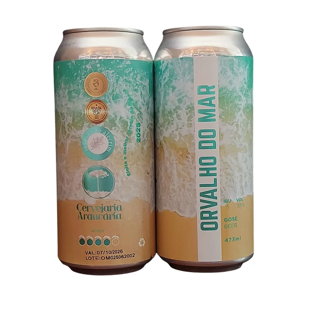 Cerveja Araucária Orvalho do Mar Gose Beer 473 ml