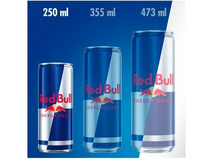Kit 24 Bebidas Energéticas Red Bull Energy Drink