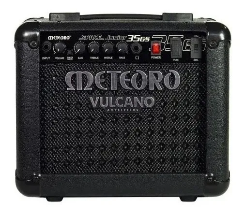 Cubo Amplificador Meteoro Space Junior 35gs 35w P/ Guitarra Cor Preto