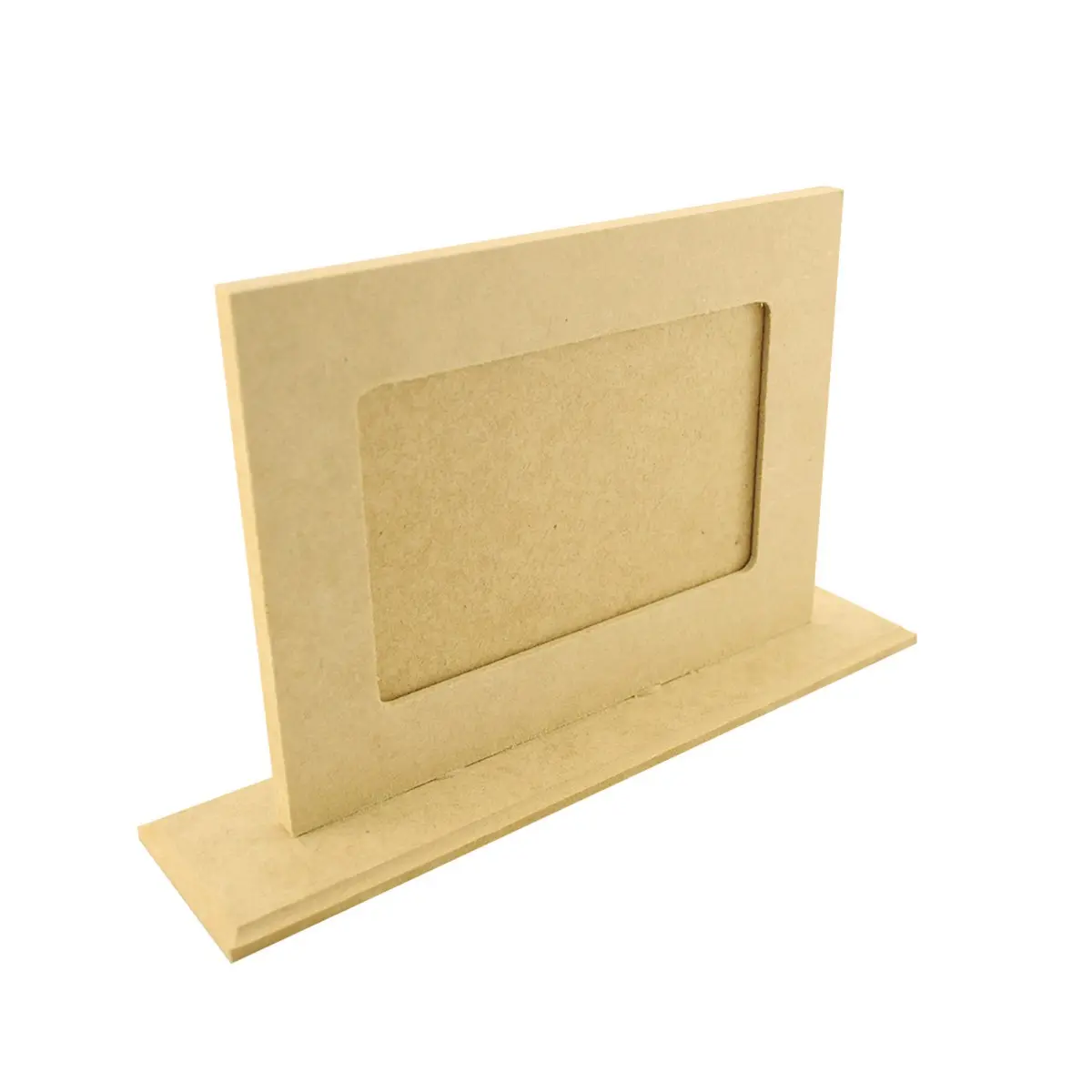 Porta Retrato Liso Foto 10x15 Horizontal Router Mdf Madeira