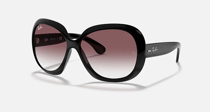 Ray-Ban JACKIE OHH II LIMITED EDITION Preto|Black with Rosa degradê|Pink Gradient Degradê|Gradient lens