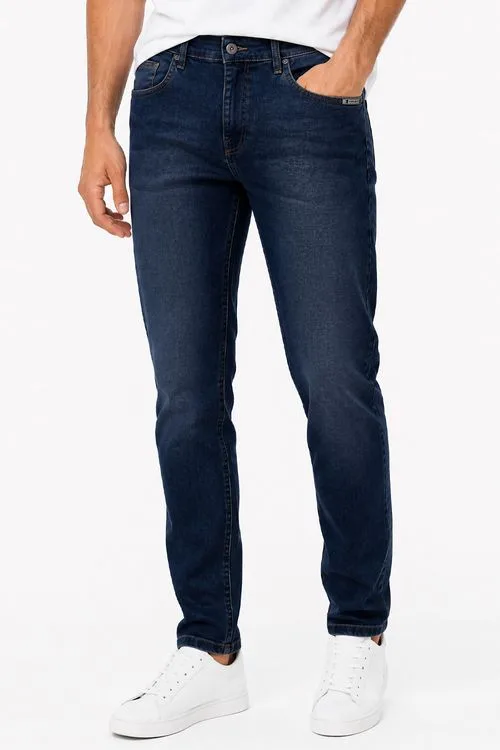 Calça Jeans Regular Clássica Polo Wear Jeans Escuro