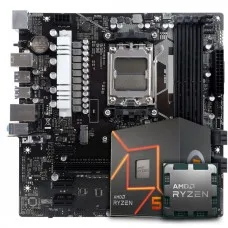 Kit Upgrade, AMD Ryzen 5 7600, Placa Mãe Chipset B650
