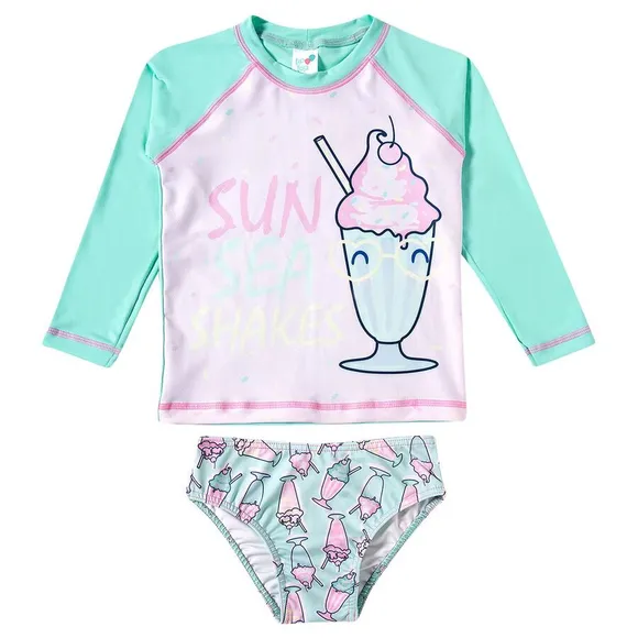 Macaquinho Praia Toddler Dino Floresta Elastano Tip Top