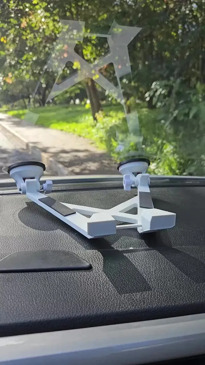 Suporte Starlink Mini Veicular Ventosas Painel Anti Multa