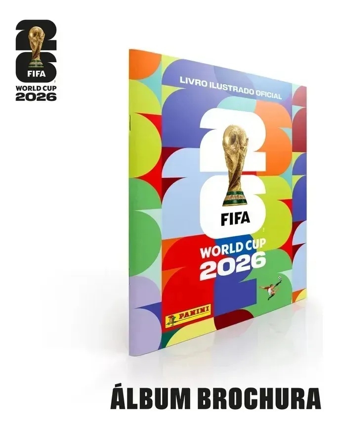 Álbum Copa Do Mundo 2026 Fifa World Cup Panini Edição Capa Mole