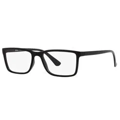 Armação de Óculos de Grau Masculino Tecnol Retangular TN3089 cor Preto - TECNOL
