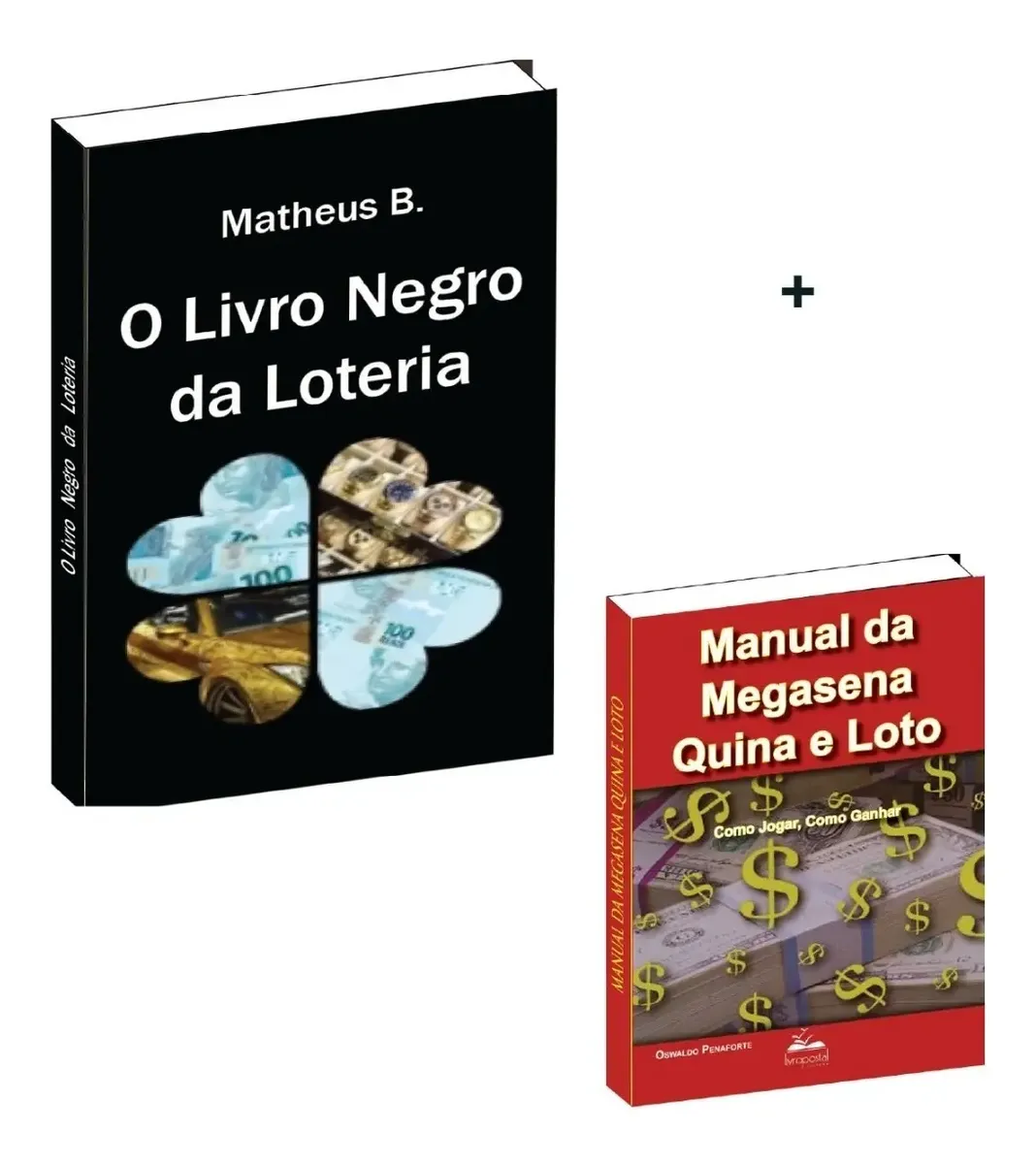 O Livro Negro Da Loteria + Manual Da Megassena