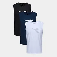 Regata Diadora C/3 Peças Masculina