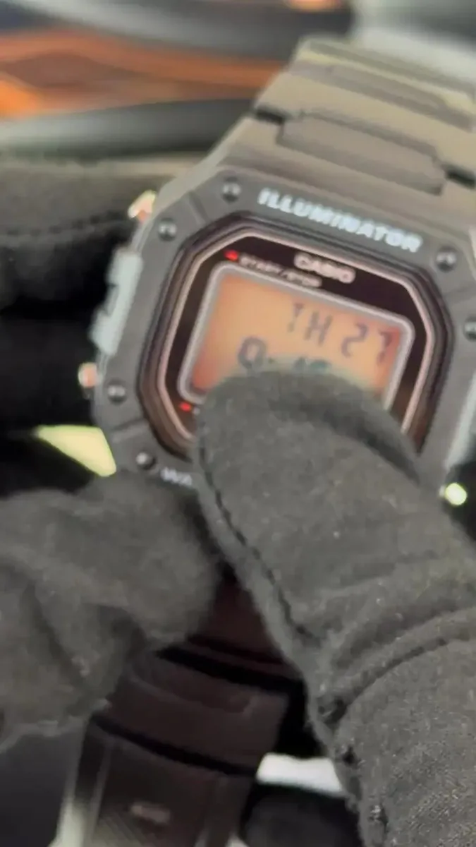Relógio De Pulso Casio Youth W-218H-1AV