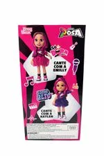 BONECA EMILLY VICK MUSICAL DOS ROSA 25CM - NOVABRINK