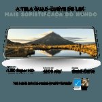 Smartphone Motorola Edge 60 Pro 5G 512GB 24GB (12GB RAM+12GB Ram Boost) Tela Quad-Curve moto AI 50MP Sony Camera ultrarresistencia militar IP68 + IP69 - Cinza