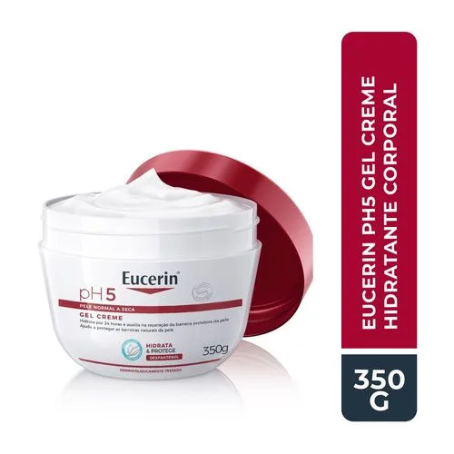 Hidratante Corporal Gel Creme PH5 Ultraleve 350g Eucerin Hidratação 24h