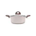 Conjunto de Panelas Smart Plus Indução Vanilla 5 Peças 4774101 - Brinox Conjunto de Panelas Smart Plus Indução Vanilla 5 Peças 4774101 - Brinox