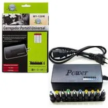 Fonte Carregador Universal Notebook Energia Manual Bivolt Alta Qualidade - Enviamos no mesmo dia