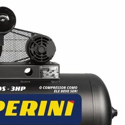 Compressor de Ar Industrial 15 Pés 200L 175 PSI 3HP Monofásico Linha Profissional Chiaperini-15+200L/MONO