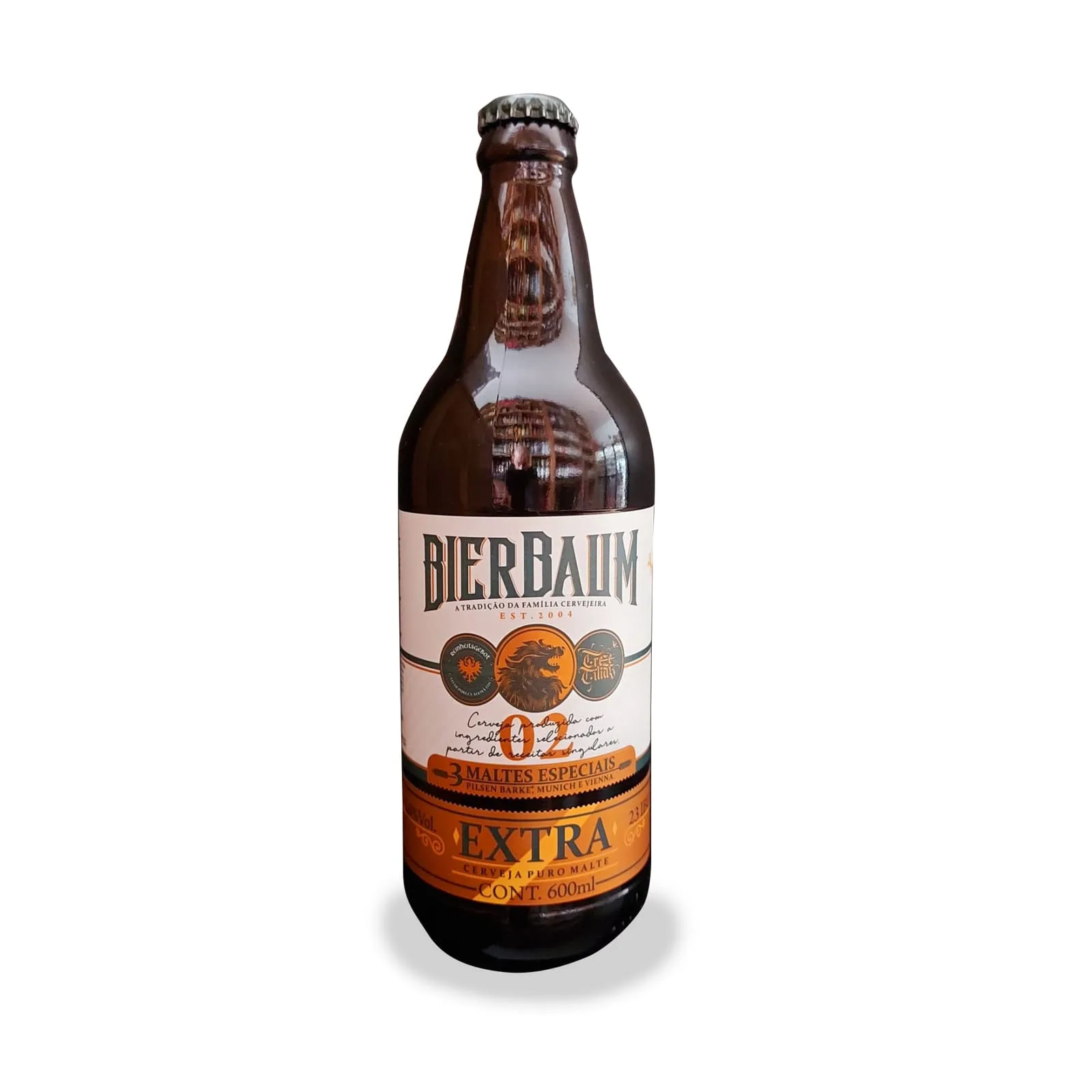 Cerveja Bierbaum Extra 600 ml