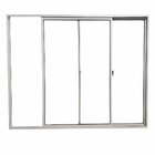 Vitrô 2 Folhas De Correr Aluminio Branco 1,00x1,50