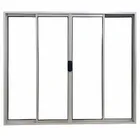 Vitrô 4 Folhas De Correr Aluminio Branco 1,00x1,20