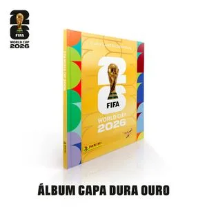 PRÉ-VENDA - Álbum de Figurinhas Capa Dura Ouro Copa 2026 Ref.005460AHC2BR Panini