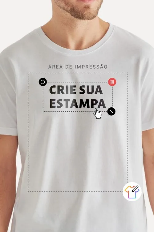 Camiseta Personalizada Faca Vc