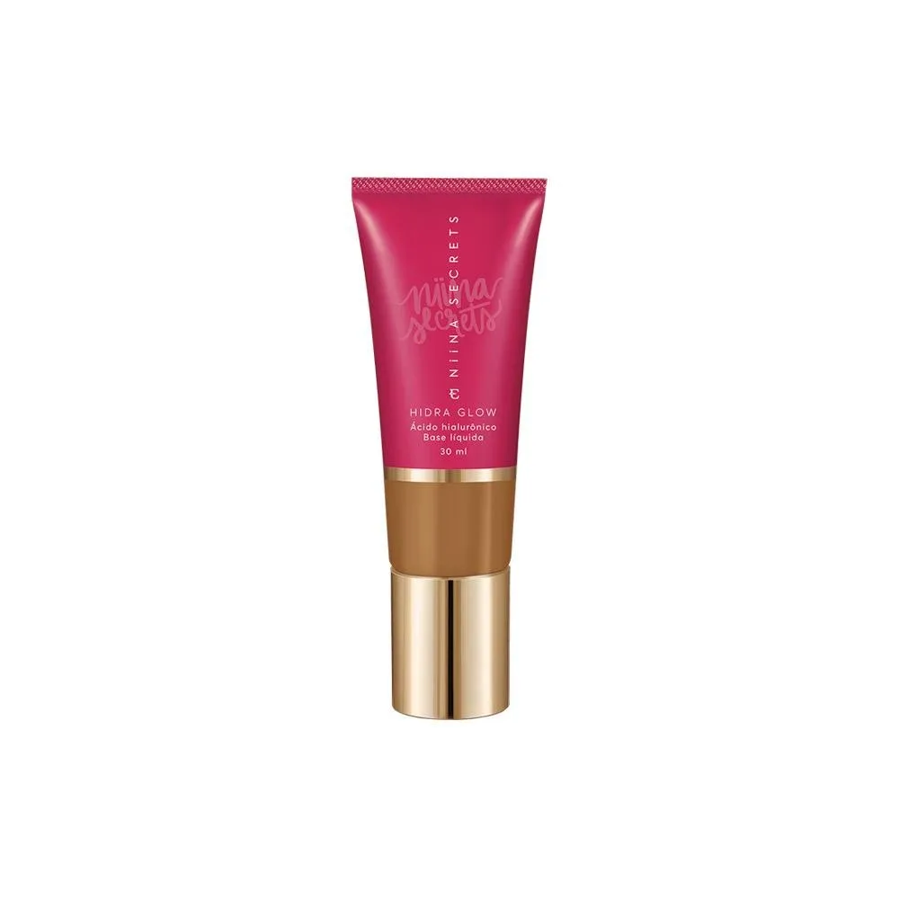 Eudora Niina Secrets Hidra Glow Base Líquida Natural 70 30ml