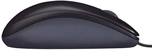 Mouse com fio USB Logitech M90 com Design Ambidestro e Facilidade Plug and Play
