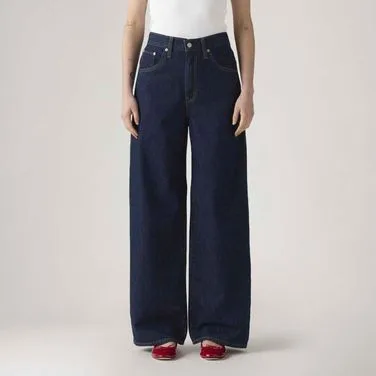 Calça Jeans Levi's® Cinch Baggy Lavagem Escura