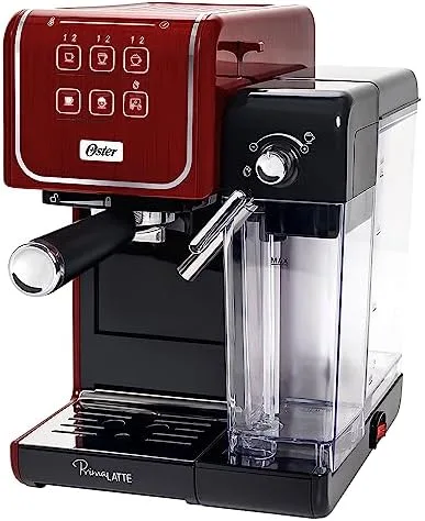 Cafeteira Espresso Oster PrimaLatte Touch Red - 220V