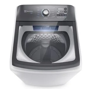 Máquina de Lavar Electrolux 18kg Branca Efficient Cesto inox e Jet&Clean (LEE18)