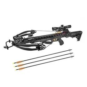 Besta/Balestra Composta Frost Wolf MK-XB56BK 175LBS+3Flechas