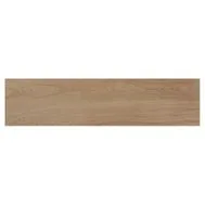 Porcelanato Amadeirado Carvalho Natural Marrom Acetinado 26x106cm Caixa com 2 m² Biancogres