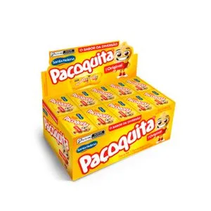 Paçoquita Quadrada Grande Display 1kg 805 - Santa Helena