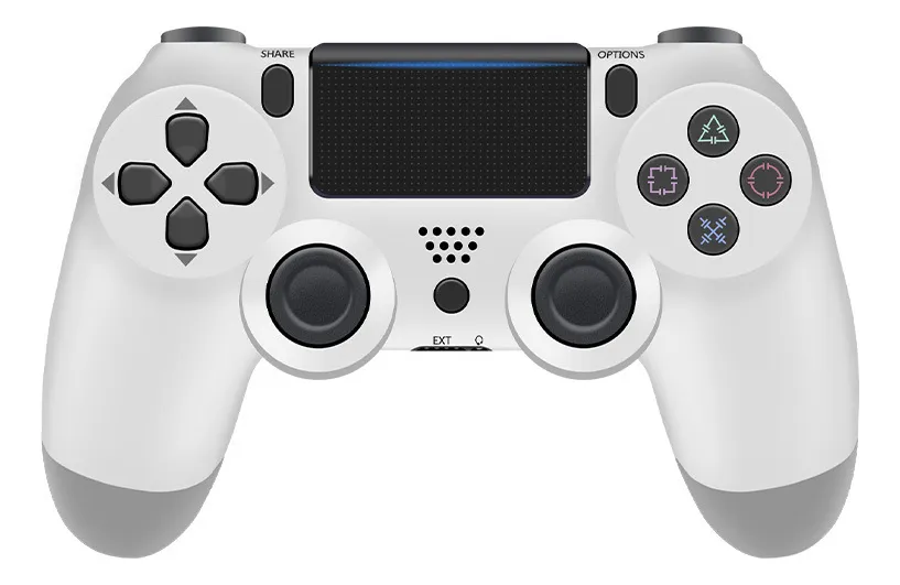 Controle Sem Fio Compatível Com Pc Gamer Ps4 Branco