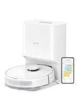 DREAME D10 Plus Gen 2 Robô Aspirador e Mopa com Base de Autolimpeza para 90 Dias de Limpeza, Sucção de 6000 Pa e Navegação LiDAR
