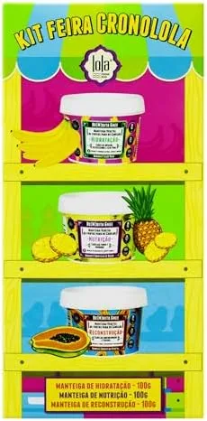 Kit Cronograma Capilar Be(m) dita Ghee 3 Produtos, Lola Cosmetics
