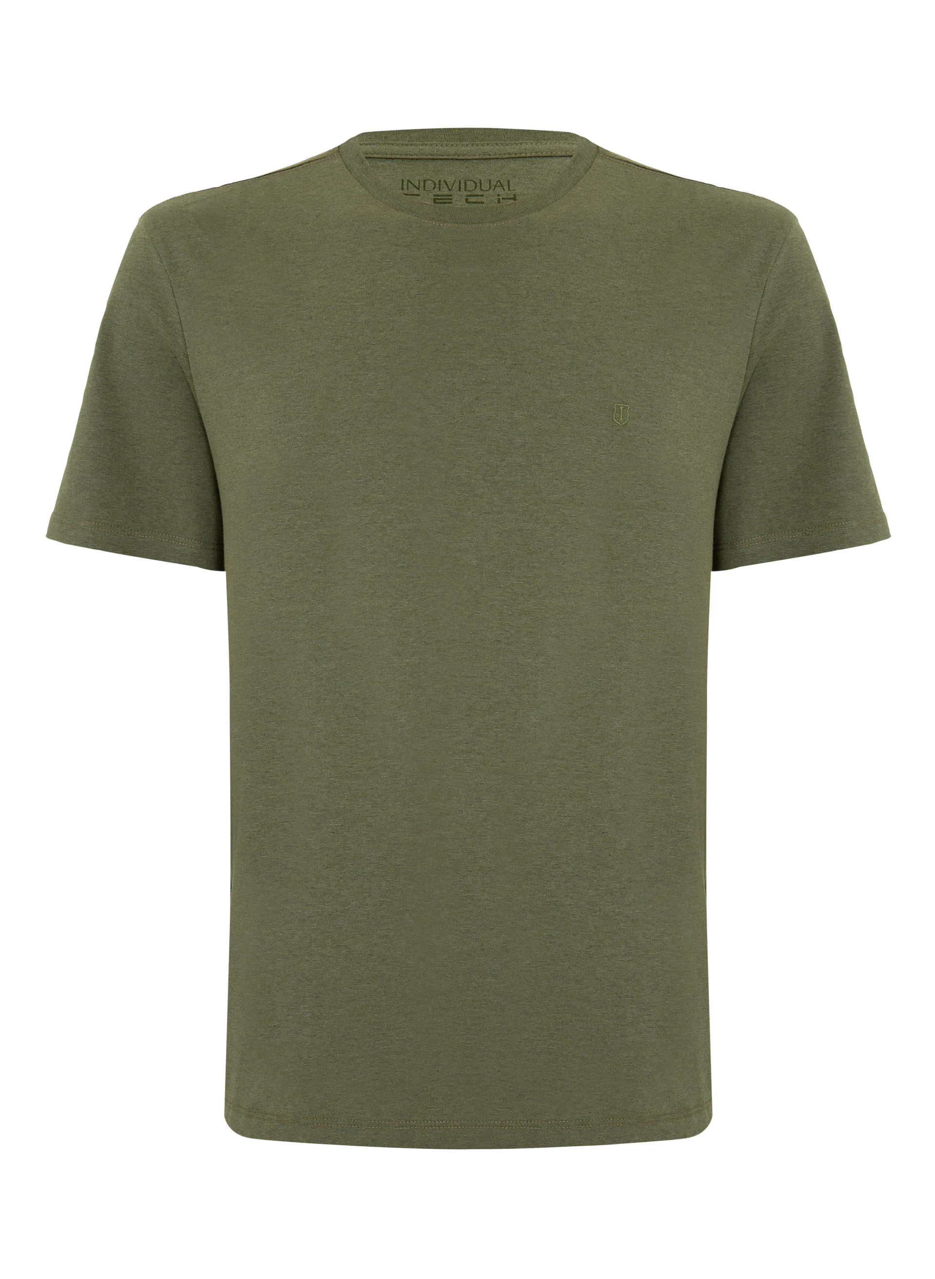 Camiseta Comfort Fit Malha Listras Masculina Individual