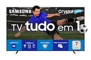 Smart TV 98" Samsung Crystal UHD 4K UN98DU9000 com Wi-Fi integrado, Bluetooth, Gaming Hub, Alexa e Som em Movimento Virtual