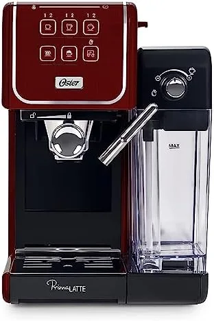 Cafeteira Espresso Oster PrimaLatte Touch Red - 220V
