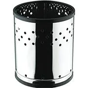 Cesto para lixo inox com furos, 7L, Prata, 3548, Viel 1 UN