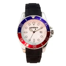 Relógio Masculino Umbro Pulseira Silicone UMB-S-SIL-BR Bicolor