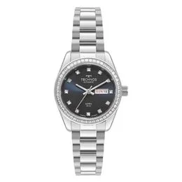 Relógio Feminino Technos Automático NH06AB/1A Azul|Prata
