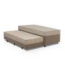 Cama Box Conjugada Solteiro com Auxiliar Colchões Sensor Yescasa