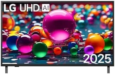 Smart TV 4K 43" LG UHD 43UA75 Processador α7 AI Ger8 4K Super Upscaling Google Cast Alexa Integrado Controle Remoto Padrão WebOS 25