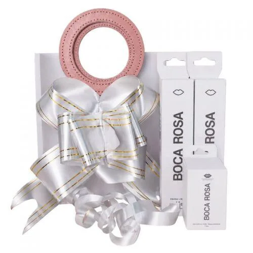 Kit Boca Rosa Promocional 2 Pincel + Esponja - Boca Rosa