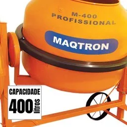 Betoneira 400L 2CV 220V com Kit de Segurança MAQTRON-M-400